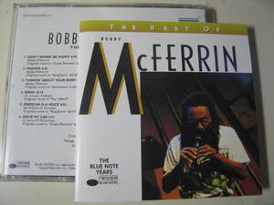無傷CD 驚異のヴォーカル ボビー・マクファーリン ベスト１２曲 Bobby McFerrin/e