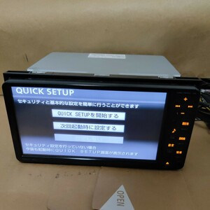 トヨタ純正ナビ NSCT-W61 2019年度秋版 最新 最終地図 CD ワンセグ 2023年11月 マップオンデマンド更新済