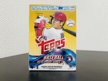 大谷翔平 2018 Topps Update Series BOX 廃盤品　メジャーリーグ プロ野球 ロサンゼルスエンゼルス ルーキーシーズン_画像2