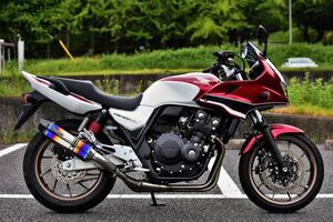 新品 ビームス CB400SB/SF 2017～ (2BL-NC42)用 CORSA-EVOⅡ スリップオン ヒートチタンサイレンサー G184-65-P6J BEAMS マフラー