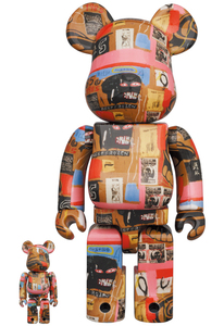 新品 ベアブリック BE@RBRICK Andy Warhol × JEAN-MICHEL BASQUIAT #2 アンディ・ウォーホル バスキア 100％ & 400％