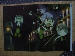武装神姫(アイネス ヒナ)、魔法戦記リリカルなのはForce(エリオ キャロ) 両面ピンナップポスター