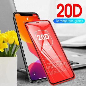 iphone11/XR 20D フルグルー ガラス フルカバー 保護 ガラス フィルム 液晶保護 ガラスフィルム Tempered Glass
