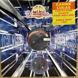 【12'】 CARRIE LUCAS / I GOTTA KEEP DANCIN' ( KEEP SMILING )　キャリーとダンス