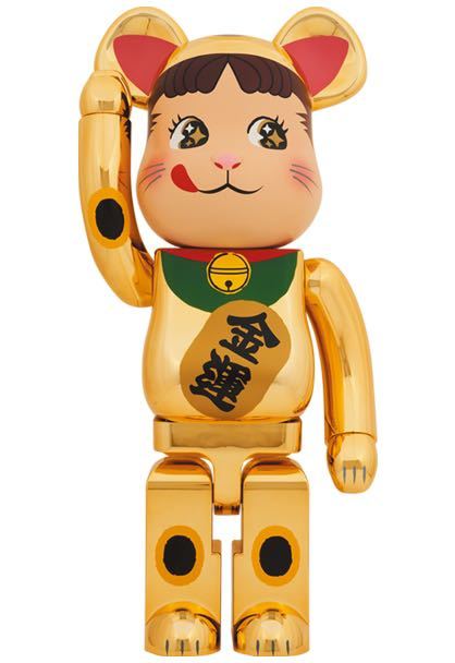 Yahoo!オークション -「be@rbrick 招き猫 金メッキ 1000%」の落札相場