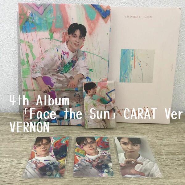SEVENTEEN 4th Album 「Face the Sun」CARAT Ver. VERNON