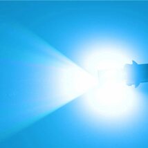 『送料無料』T10 LED アイスブルー 爆光 12V 24V ポジションランプ ルーム CANBUS キャンセラー内蔵 無極性　4個　青　Na ライト　バルブ_画像2