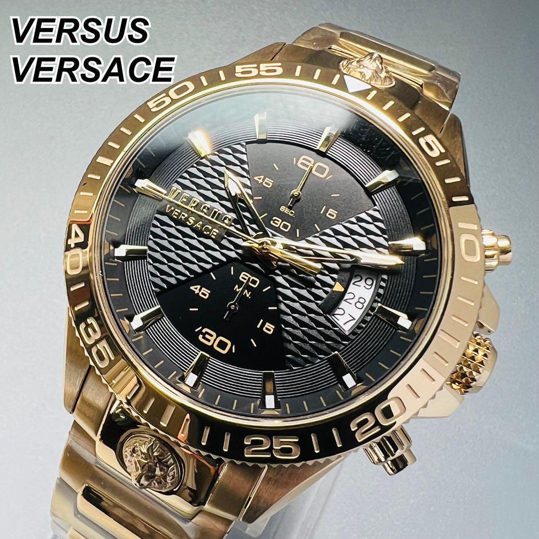 2023年最新】ヤフオク! -ヴェルサーチ 腕時計 ゴールドの中古品・新品 