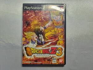 中古品/欠品有り PS2ソフト ドラゴンボールZ3 説明書欠品