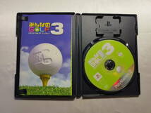 【中古品】 PS2ソフト みんなのGOLF3 (MEGA HITS!)_画像3