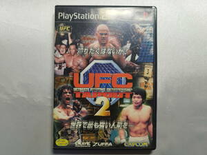 【中古品/欠品有り】 PS2ソフト UFC2 -Ultimate Fighting Championship 2- TAP OUT