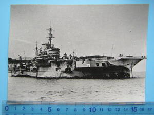 (A43)593 写真 古写真 船舶 軍艦 空母 航空母艦