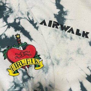 (^w^)b エアウォーク タイダイ柄 フェイク フェルメール ロングスリーブ 長袖 Tシャツ ロンT AIRWALK ロゴ 絵画 かっこいい M 7345EEの画像7