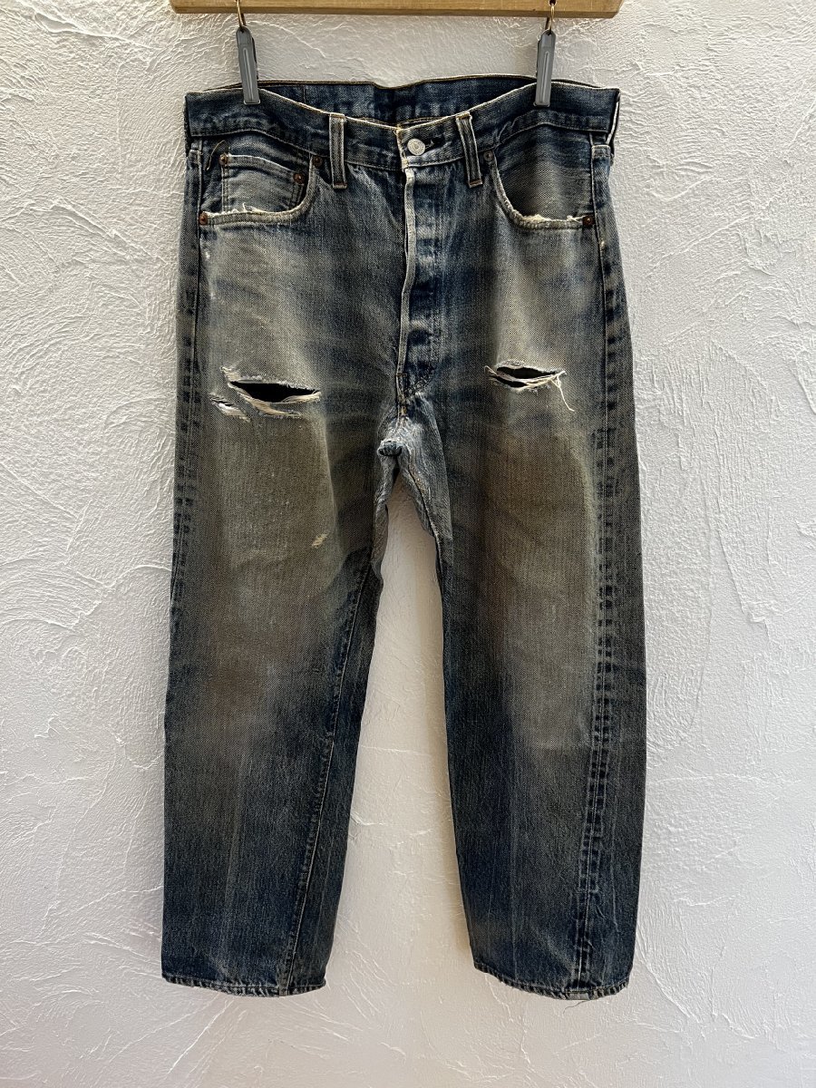 70´s Levi´s 501 66後期 濃紺 ダメージ無 ゴールデンサイズ-