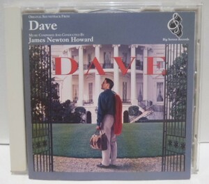 国内盤 CD　デーヴ　DAVE　オリジナル・サウンドトラック　ジェームス・ニュートン・ハワード　James Newton Howard　サントラ