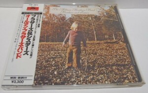 シール帯 CD　オールマン・ブラザーズ・バンド　ブラザーズ&シスターズ　P33P 25012 3300円　THE ALLMAN BROTHERS BAND