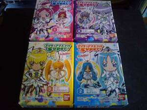  Shokugan Precure эмблема super 4 шт. комплект все коробка открыть ... есть дефект подробности неизвестен 