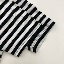 Roen スカル ロゴ ボーダー 半袖 Tシャツ 日本製 46サイズ (Mサイズ) ロエン 髑髏 ドクロ カットソー 3030528_画像10