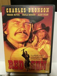 Movie DVD 「Red Sun」region code2　邦題「レッド・サン」スウェーデン版