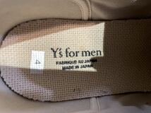 Y's for men ワイズフォーメン 内羽根　ローカット スニーカー　MX-E01-056 yohji yamamoto 4 26cm_画像8