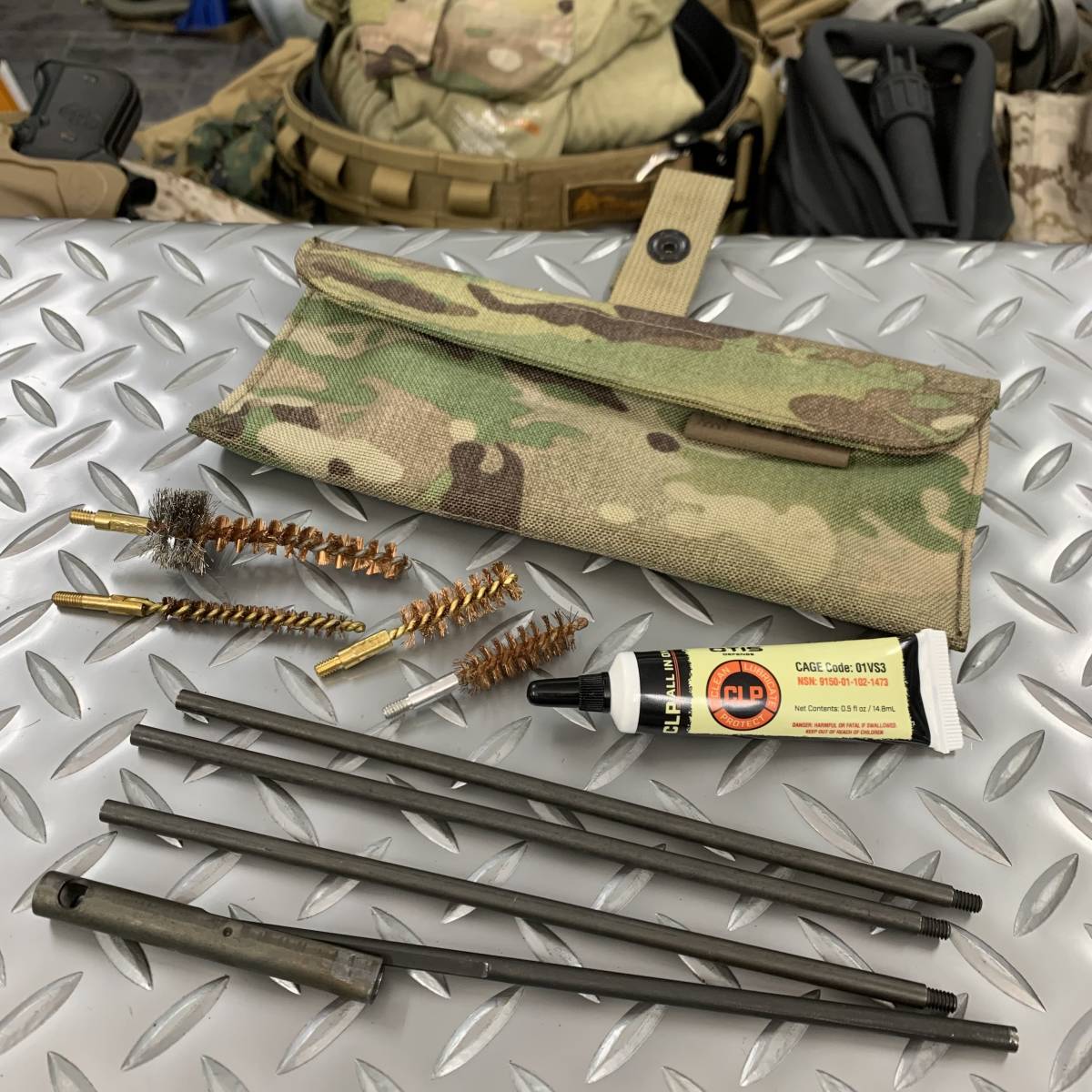 米軍実物 OTIS I-MOD 5.56mm クリーニング キット M4 NSN 1005-01-624