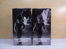 □Fb/641☆【未開封品】バンプレスト BANPRESTO☆ドラゴンボールZ DRAGONBALL☆ベジータ[A]＆魔人ベジータ[B]☆SOLID EDGE WORKS THE出陣10_画像4