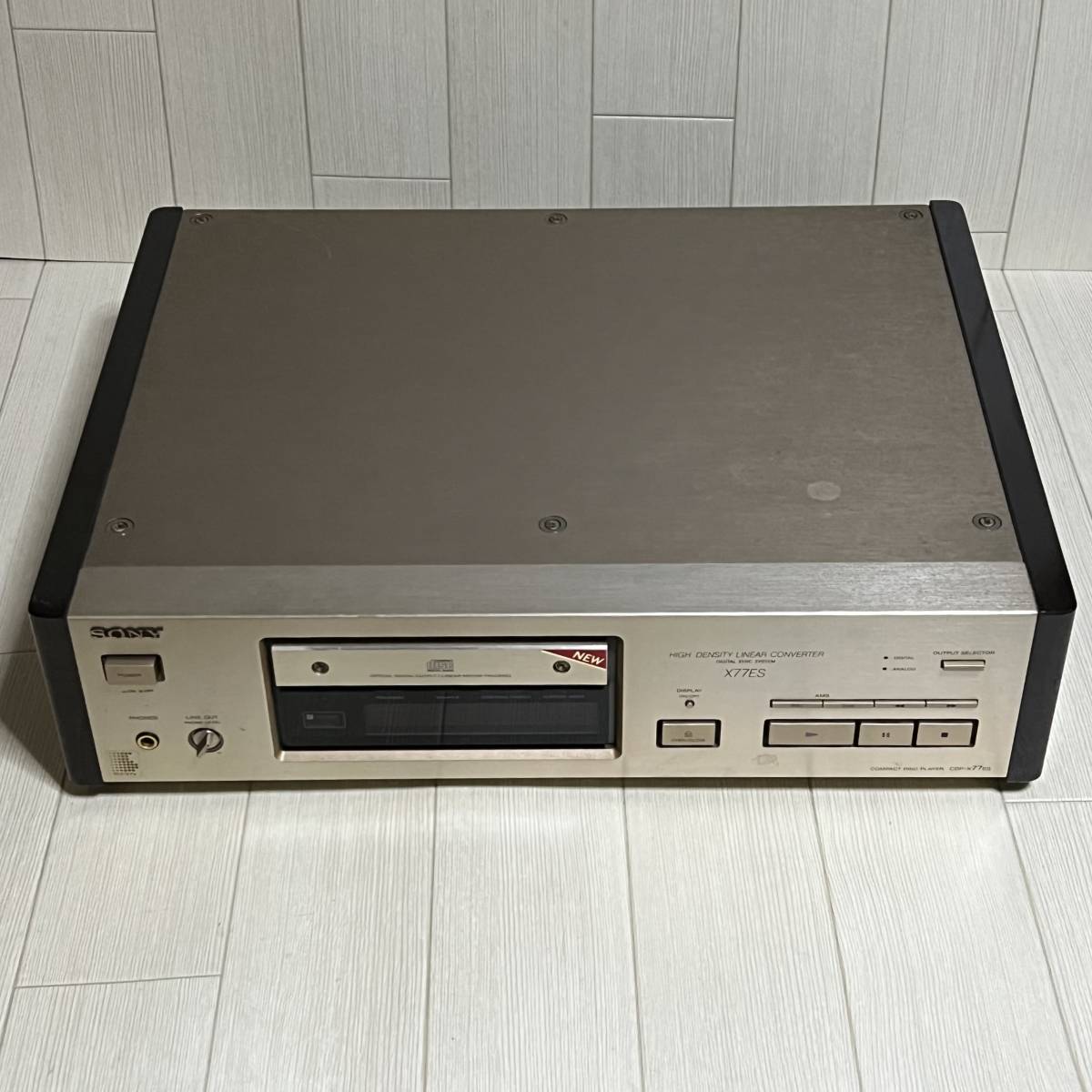 大切な 80年代 CDP-35 SONY 動作品 CDプレーヤー リモコン付 その他