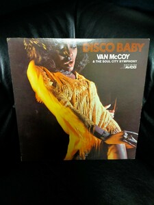 VAN McCOY & THE SOUL CITY SYMPHONY - DISCO BABY【LP】1975' 国内盤