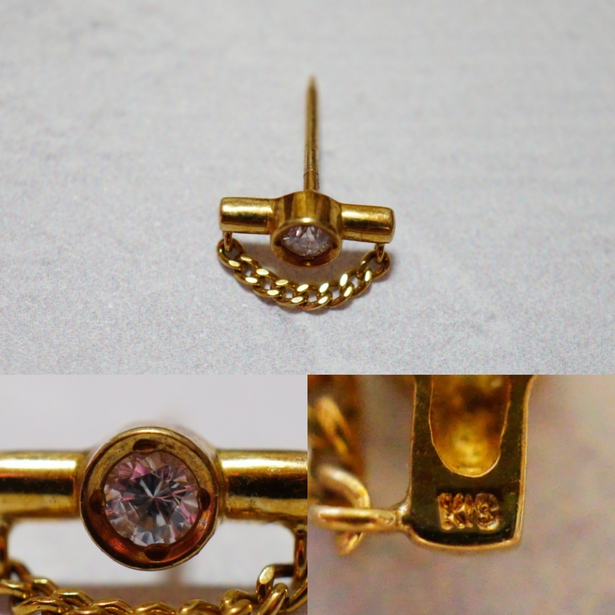 ヤフオク! -「k18タイピン」(タイピン) (メンズアクセサリー)の落札
