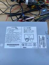 中古三菱デリカCV5W D5 アルパイン ナビ　EX9 9インチ ナビ HDD ナビ　オーディオパネル　シフトパネル セット_画像4