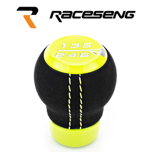 Raceseng レイセン シフトノブ 限定モデル Stratose ストラトス ネオンイエロー スバル WRX STI VAB M12x1.25mm アダプター付