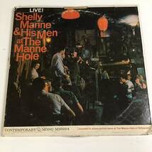 2枚組 MONO US盤 /SHELLY MANNE Live at the manne hole シェリー・マン M3593/3594_画像1