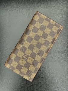 【 LV 】LOUIS VUITTON ルイ・ヴィトン ダミエ ポルトフォイユ・ブラザ 長財布 N60017 ルイヴィトン財布 ダミエ財布 ブランド財布 ダミエ