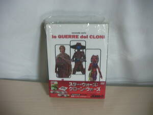 【即決】DVD スターウォーズ クローン・ウォーズ セカンドシーズン コンプリートボックス 5枚組 初回限定生産 ブックレット付