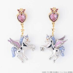 【新品未開封】劇場版 美少女戦士セーラームーンEternal ×ANNA SUI アナスイ ちびムーン・コンパクト＆ペガサス ピアス