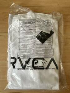 新品 Mサイズ　RVCA 長袖Tシャツ　ロンT 白　ロゴT 定価7260円