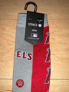 新品　25.5-29cm STANCE MLB LA ANGELS スタンス　ソックス　靴下　大谷　翔平　エンジェルス　定価2750円