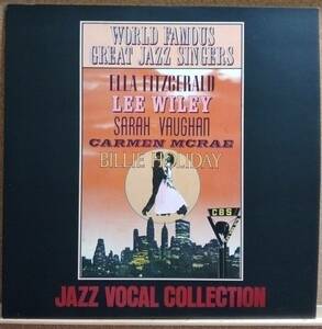 LP(ジャズ・オムニバス／ビリー・ホリデイ：サラ・ヴォーン：エラ・フィッツジェラルド)JAZZ VOCAL COLLECTION【同梱可能6枚まで】0705