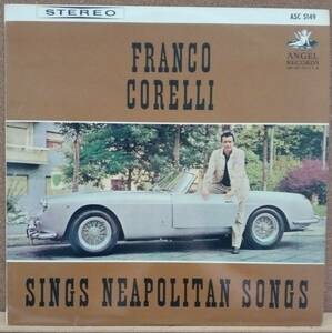 LP(紙ジャケット・ANGEL RECORDS・赤盤)フランコ・フェラリスFRANCO FERRARIS / SINGS NEAPOLITAN SONGS【同梱可能6枚まで】0710