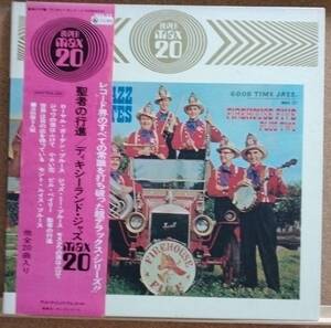 LP(帯付き・ジャズ・MAX-27・’73年盤) 聖者の行進／ディキシーランド・ジャズMAX２０ 【同梱可能6枚まで】0722