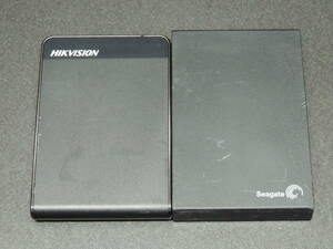 【2台まとめ売り/検品済み】HIKVISON HS-EHDD 1TB / Seagate SRD00F1 1TB 管理:A-98