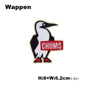 CHUMS Booby Wappen S アイロン接着 CH62-1627 チャムス ワッペン 新品