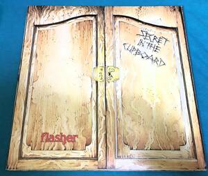 LP●Flasher / Secret In The Cupboard UKオリジナル盤RRUK 81979000 カラー盤 パブロック PUB ROCK 英国ファンキー・ロック