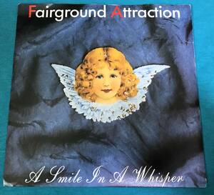 7”●Fairground Attraction / A Smile In A Whisper UKオリジナル盤 PB 42249 アルバム未収録「Winter Rose」収録