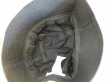 （WEGO）男女兼用　黒色帽子　バケットハット　スタイルキャップ　サイズ５７・５cm　キャップ　帽子　コットン帽_画像8