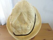 〜Papale〜Island hat　レディース・ガールズ　中折れハット　カナロア　サイズ５７・５cm　キャップ　帽子_画像5