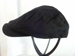 ≡ 丸哲 ≡メンズ・紳士　黒色帽子　ハンチング　サイズ５６cm〜５８cm　キャップ　帽子　スタイルハット