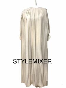 STYLEMIXER スタイルミキサー　タック スリーブ　プリーツ　ワンピース