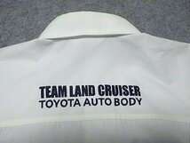 チーム　ランドクルーザー　ＴＬＣ　トヨタ　車体　ピットシャツ　チームシャツ　Ｓ　刺繍ロゴ　公式ウェア　ダカールラリー　　ランクル_画像5