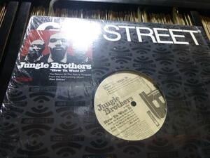 【us original/spinbad play】jungle brothers/how you want it we got it